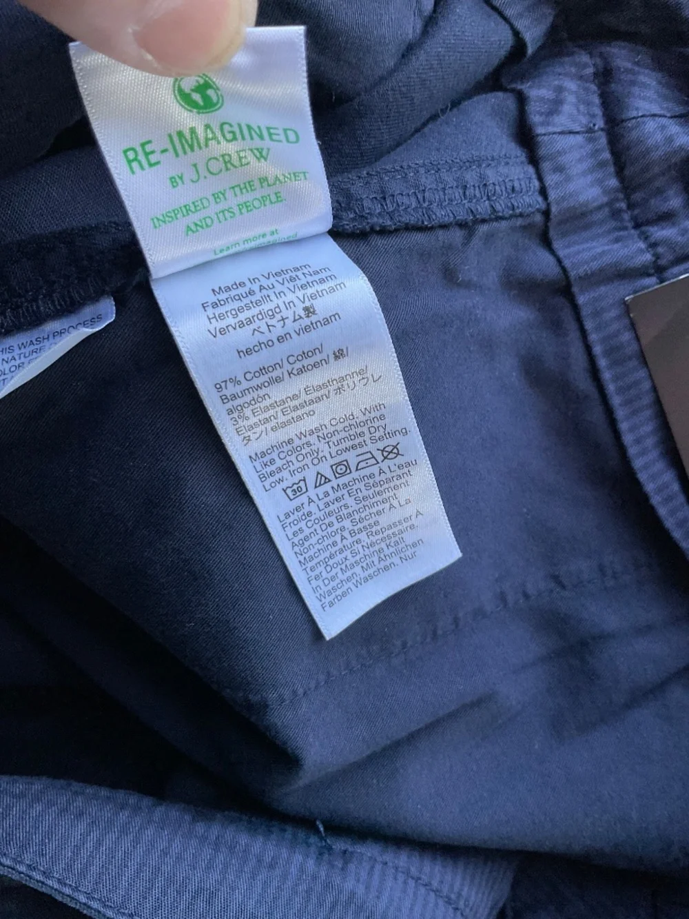 J.Crew Women's 3 inch Pleated Heritage Chino Shorts Navy NWT
